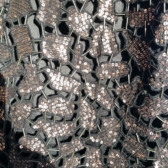 Sequined and Beaded Guess Mini Dress - Picture 2 of 4